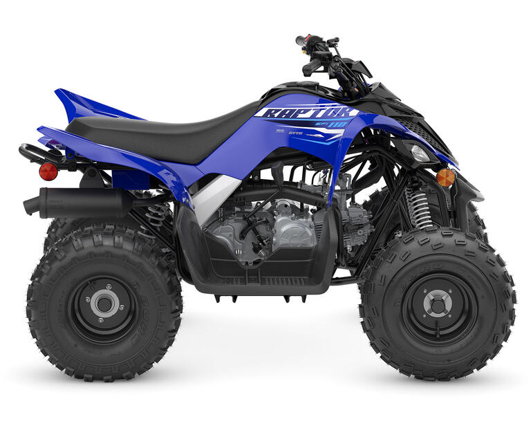 2027 RAPTOR 110, color Bleu Team Yamaha