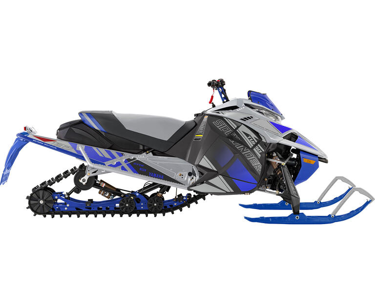 Sidewinder L-TX LE 2022, color Argent givré/Bleu Team Yamaha
