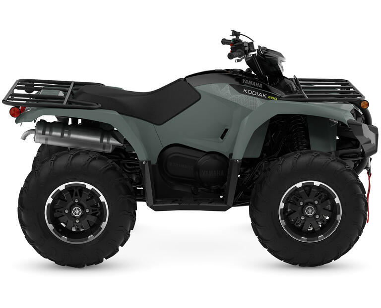 Kodiak 450 EPS XT-R 2026, color Gris mousse/Noir tactique