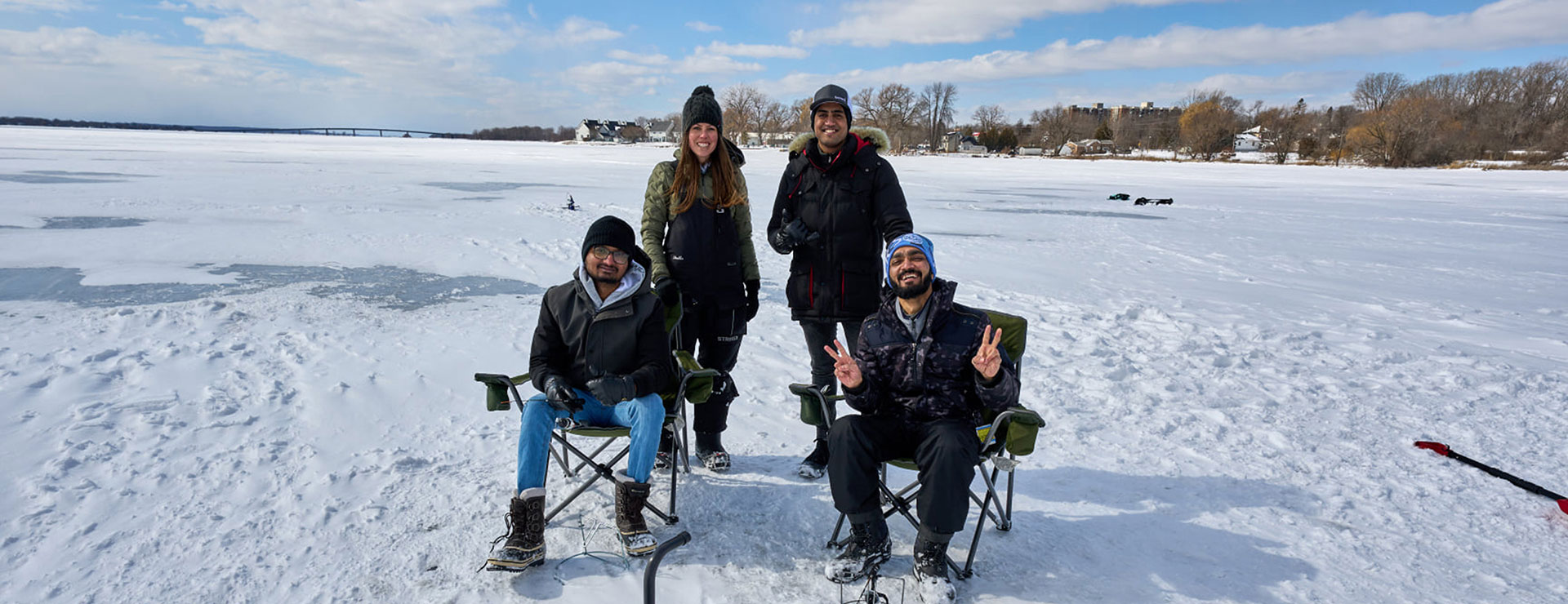 Ma première pêche sur glace – une expérience internationale