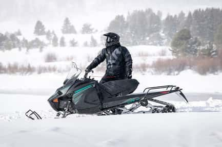 Traîneau à neige avec freins de Superio, vert 397