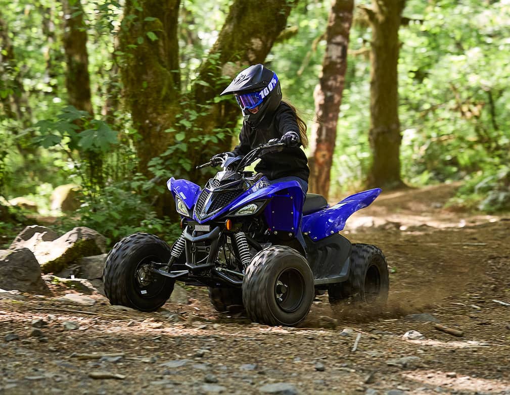 Action image of 2027 RAPTOR 110