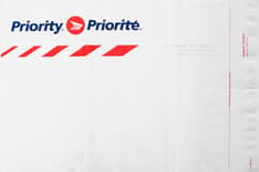 Front of Priority-TM Flexipack-TM - not prepaid envelope