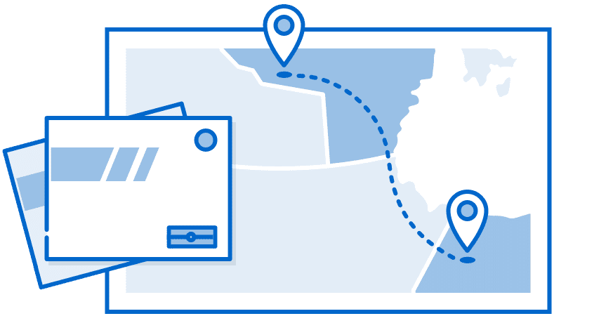 Flat rate service region - National