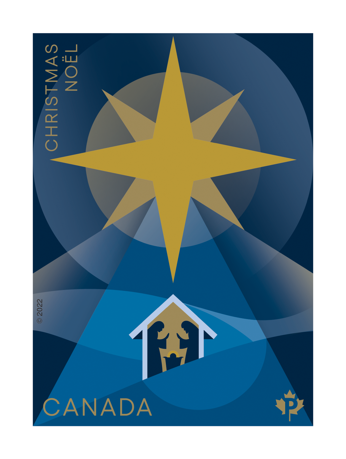 Prix D Un Carnet De 12 Timbres Noël – Nativité : Carnet de 12 timbres Permanents<sup>MC</sup> au tarif du  régime intérieur - Postes Canada