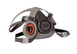 3M HALF FACE 6200 RESPIRATOR MED #07025