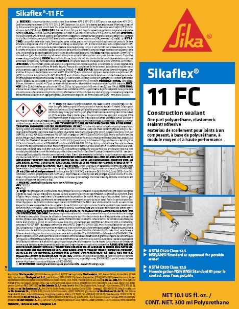SIKA SIKAFLEX 11FC WHITE 10.1 OZ - Coastal Construction Products