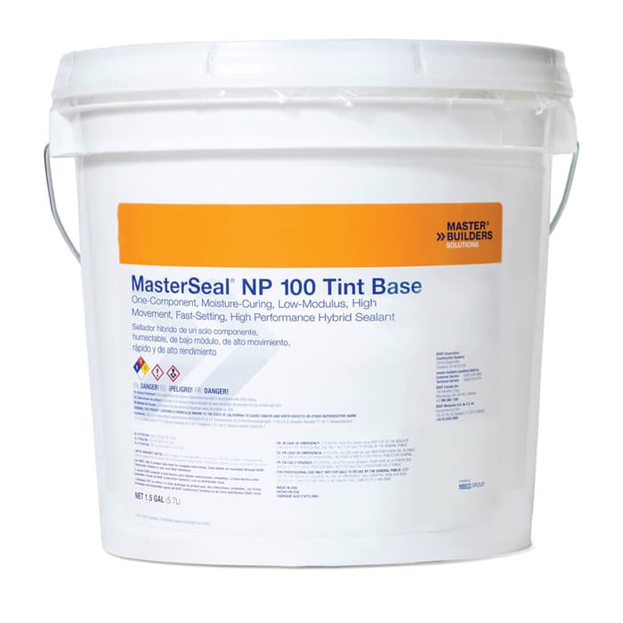 BASF MASTERSEAL NP100 TINT BASE 1.5 GAL Coastal Construction Products