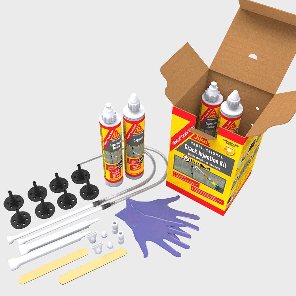 Sika Sikadur Crack Repair Kit Concrete Crack Repair System