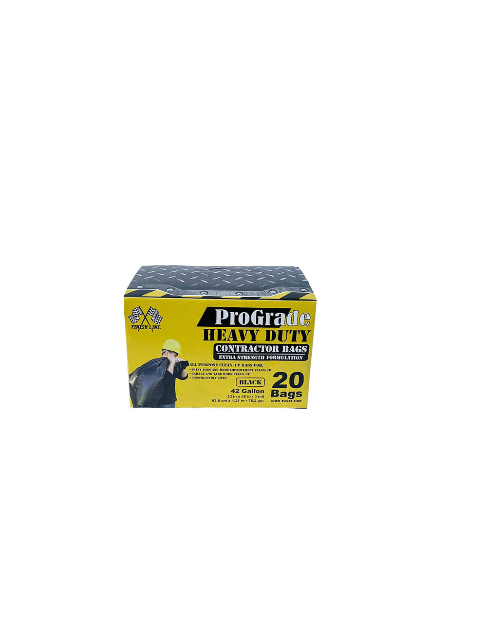 PROGRADE HD 3 MIL CONTRACTOR BAGS 42 GAL 20 PC - Coastal Construction  Products
