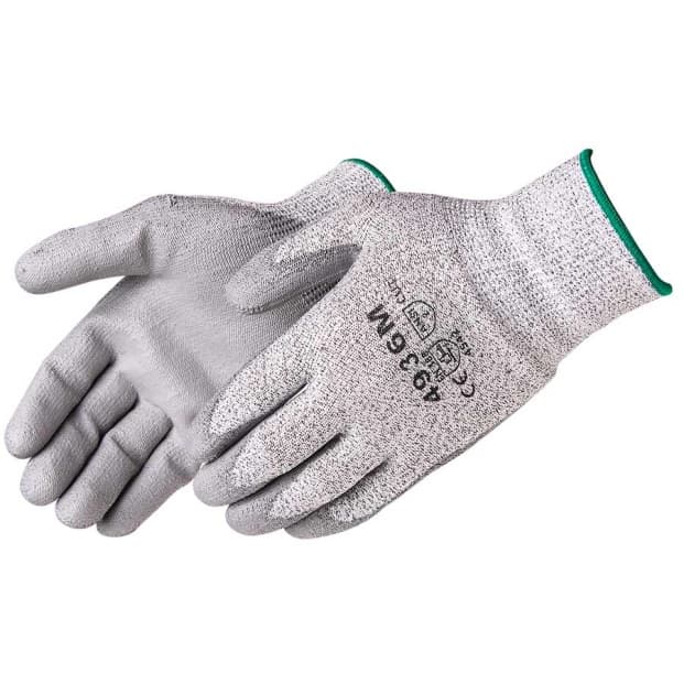 Gray Cut Resistant Safety Gloves - 1 pair