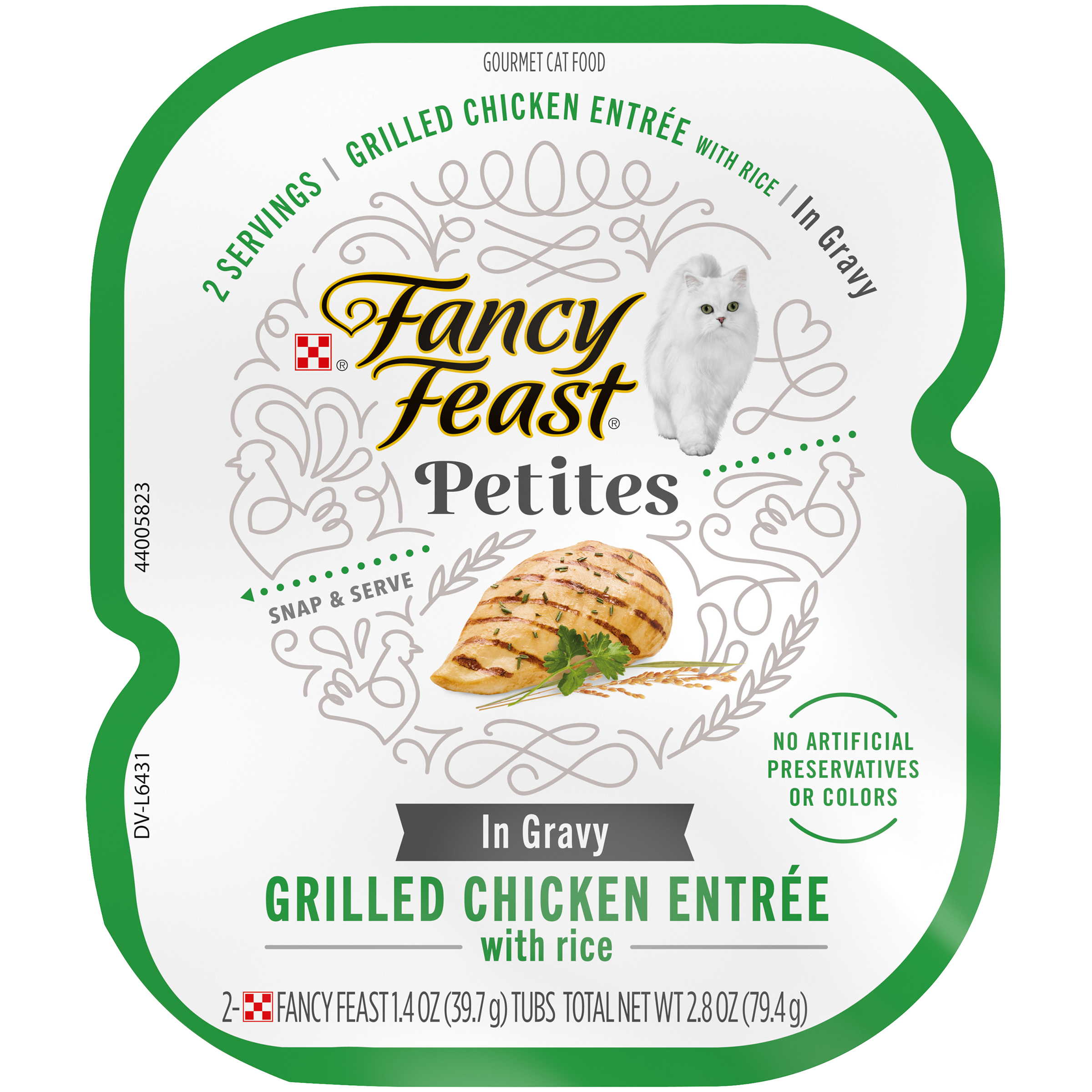 NESTLE PURINA FANCY FEAST PETITES CHICKEN IN GRAVY 2.8 OZ - Bi-Mart