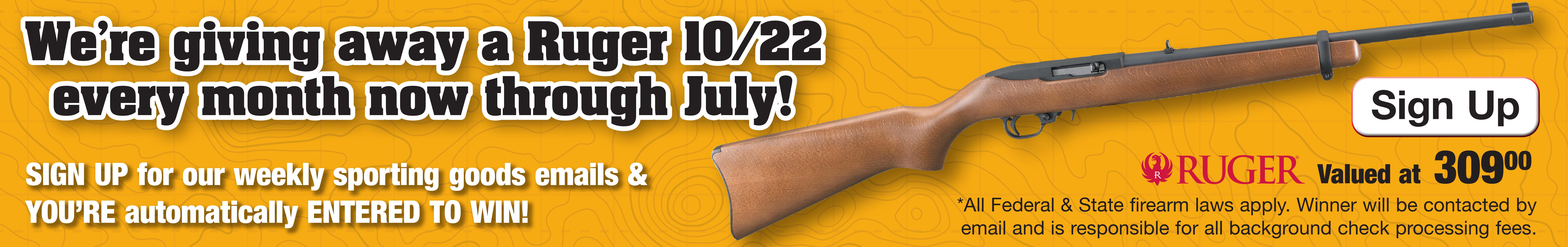 Sign up for our Shooting Sports Weekly Emails