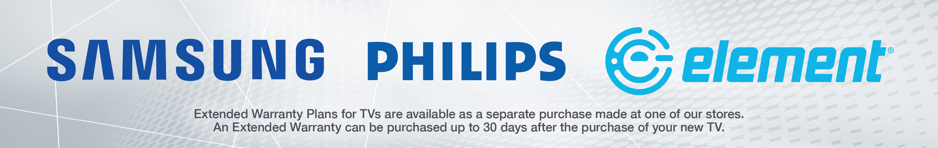 Shop Samsung, Philips or Element TVs at Bi-Mart!
