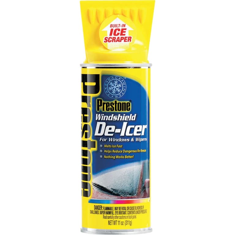 Frost: Get rid of ice and frost on a car windscreen with this magic de-icer  spray