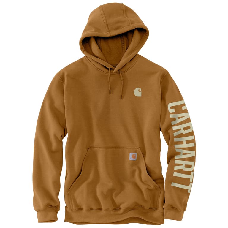 CARHARTT RAIN DEFENDER LOGO HOODIE - CascadeFarmAndOutdoor