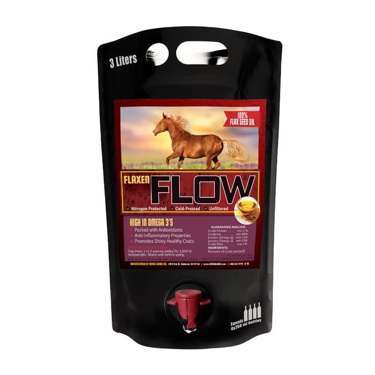 HORSE GUARD FLOW FLAX SEED OIL 3 LITER - CascadeFarmAndOutdoor