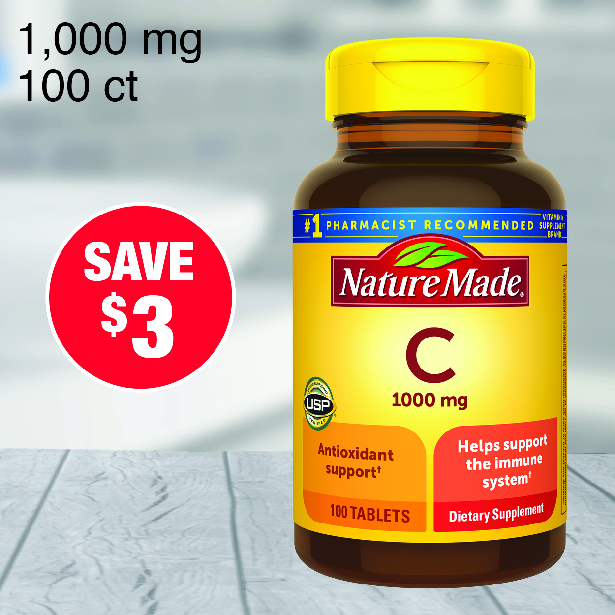 Nature Made Vitamin C Tablets