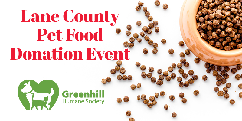 Lane County Pet Food Donation