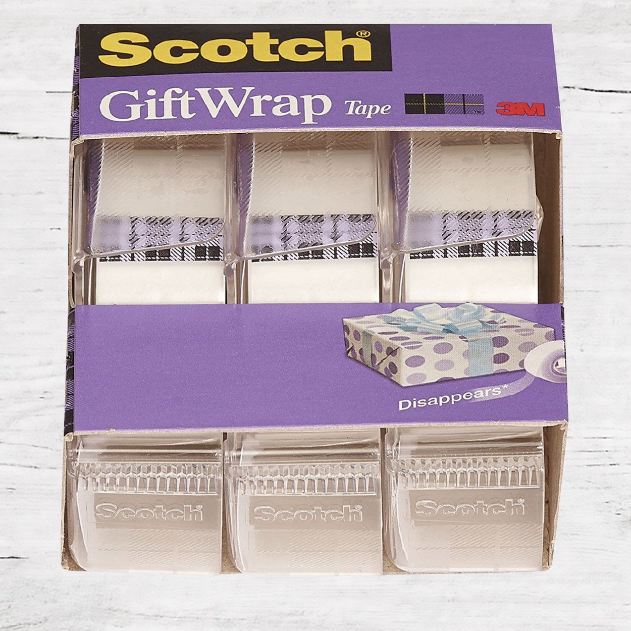 Scotch 3 pk Gift Wrap Tape