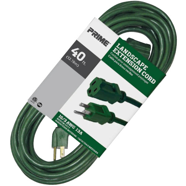 Prime 40' 16/3 Outdoor Extension Cord