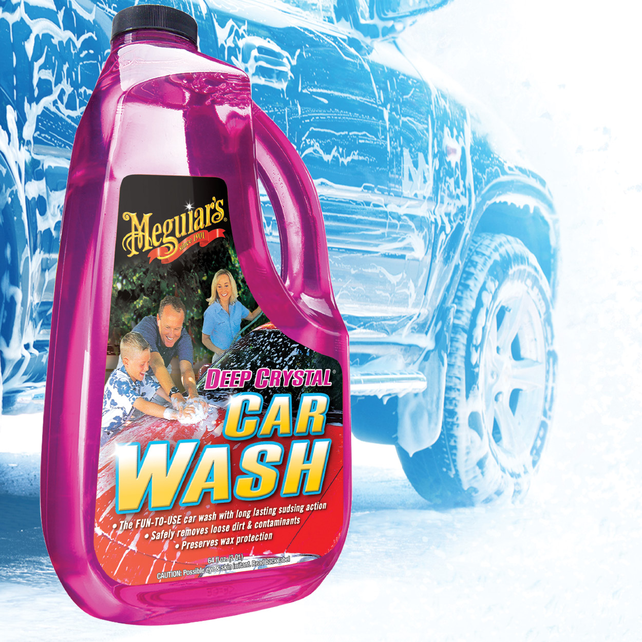 Meguiar's 64 oz Deep Crystal Car Wash