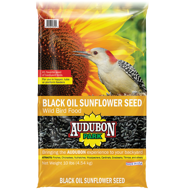 Audubon 10 lb Black Oil 
Sunflower Seed