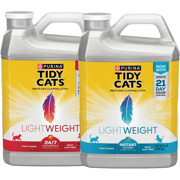 Tidy Cats 8.5 lb Lightweight Cat Litter