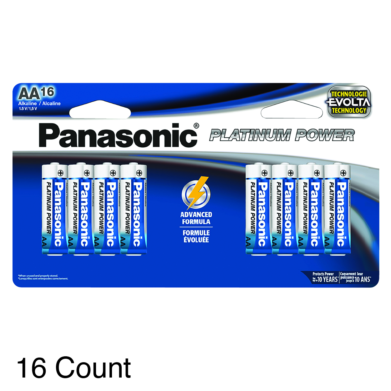 Panasonic 16 ct AA Platinum Batteries