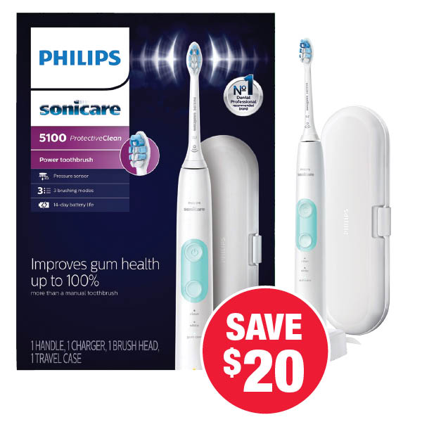 Philips Sonicare 5100 Toothbrush 
with Charger 