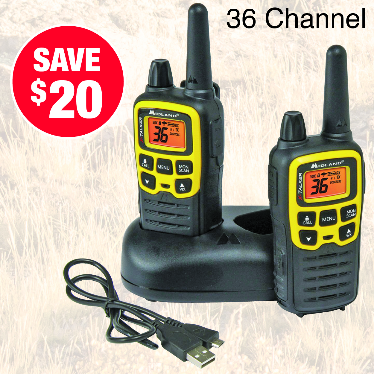 Midland 32-Mile Radios