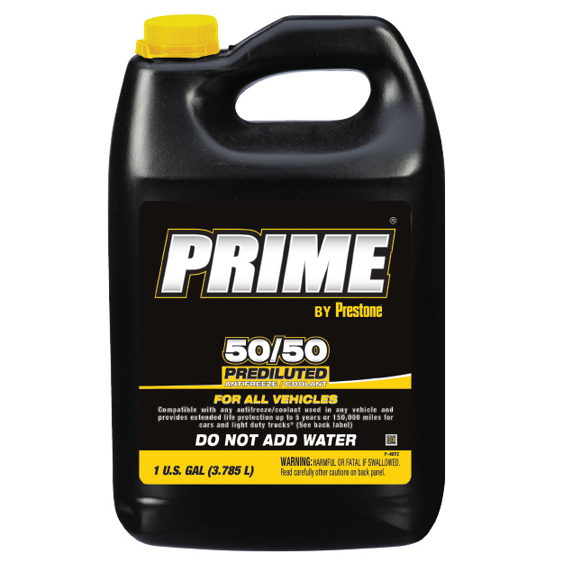 Prestone Prime All Vehicle 50/50 Antifreeze Coolant