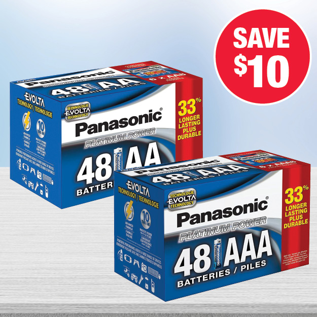 Panasonic Platinum 48 pk Batteries