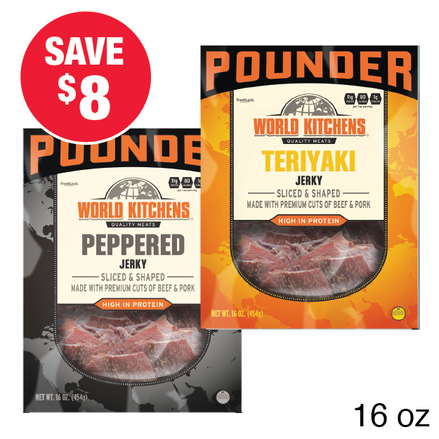 World Kitchens 16 oz Pounder Jerky