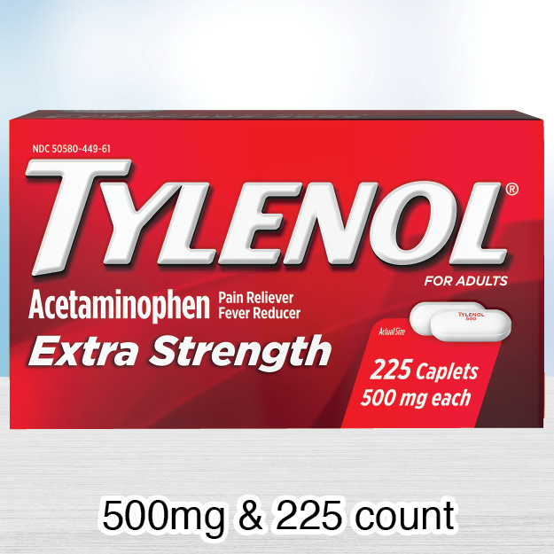 Tylenol 500 mg Extra Strength Pain Reliever