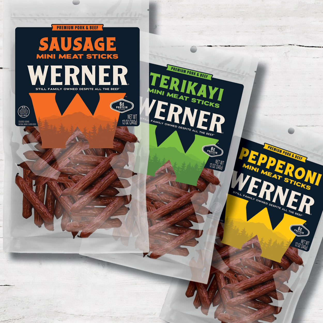 Werner Gourmet Meat Sticks