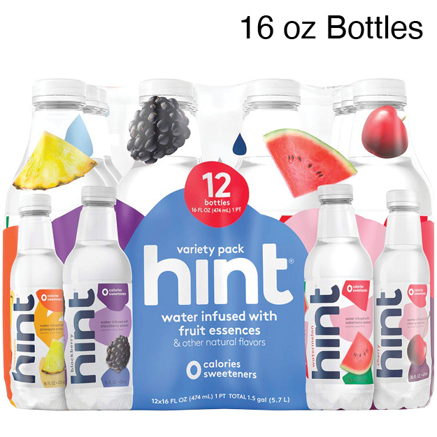 Hint 16 oz Water Variety 12 Pack