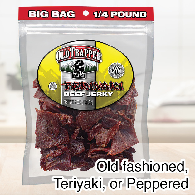 Old Trapper 1/4 lb Beef Jerky