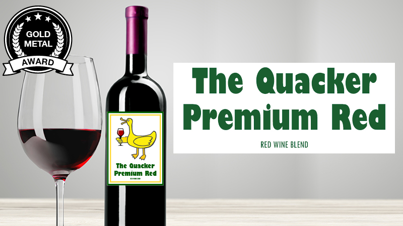 The Quacker Premium Red Wine