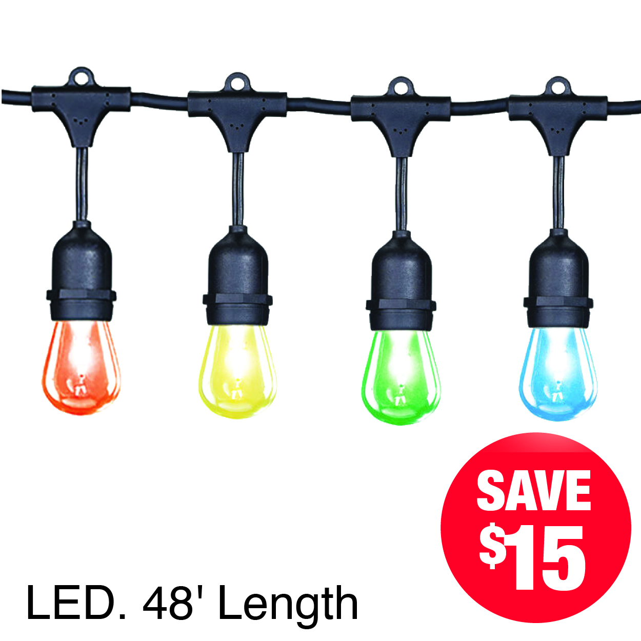 CTL Colored LED String Lights
