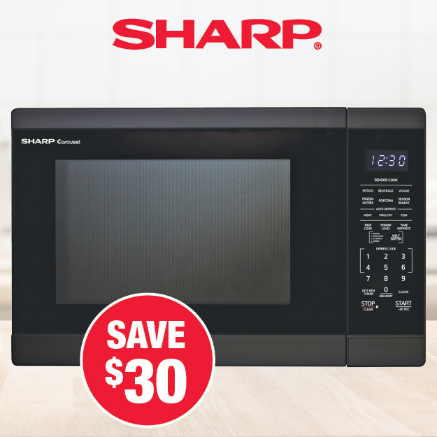 Sharp 1.4 cu ft Microwave