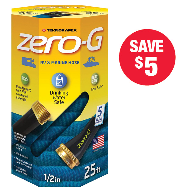Teknor Apex Zero-G 25 ft RV & Marine Hose