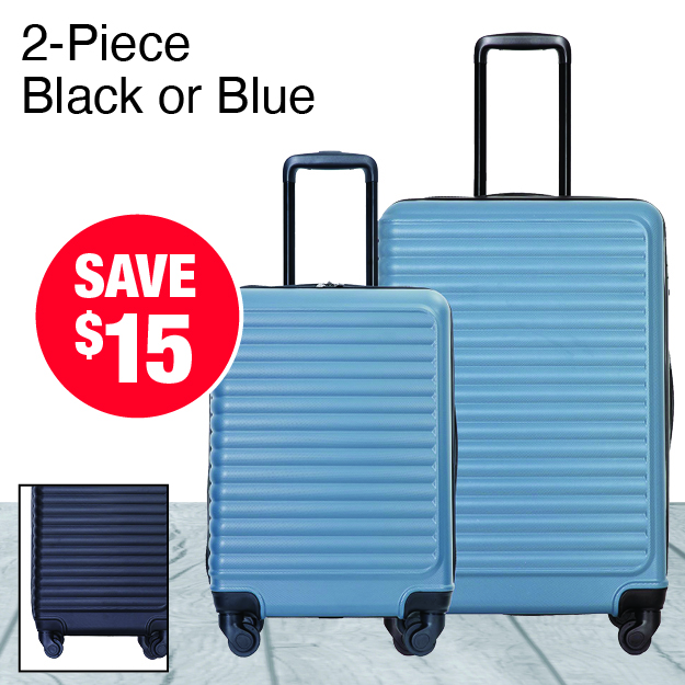 Travelhouse 2-Piece Hardside Luggage Set