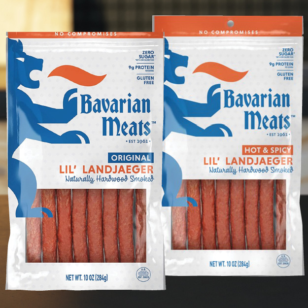 Barvarian Meats 10 oz Lil Landjaeger Snack Sticks