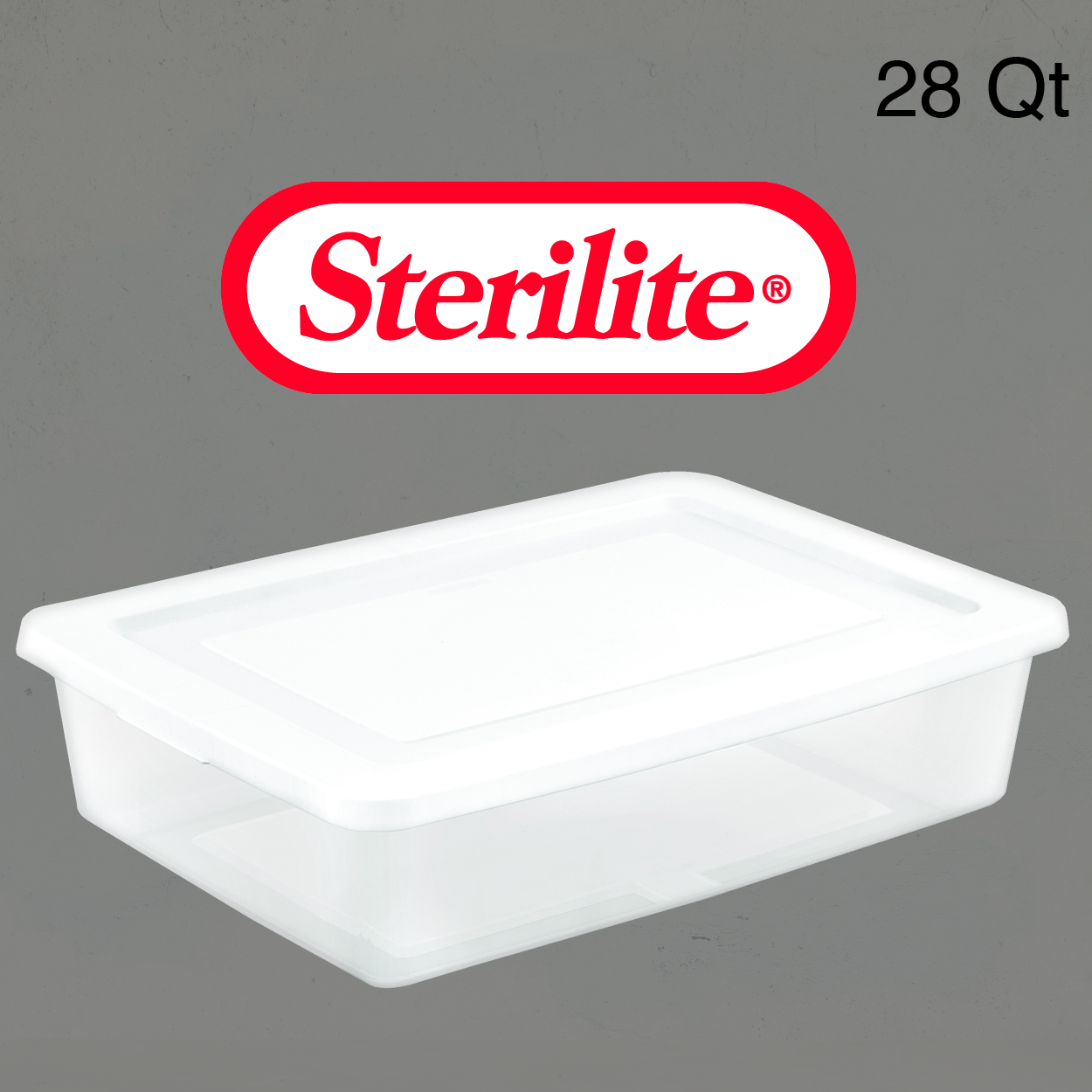 Sterilite 28 qt Storage Box