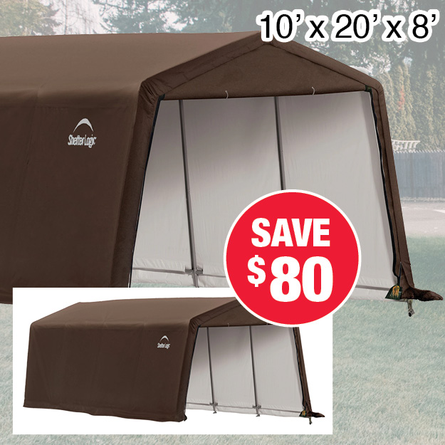 ShelterLogic 3-in-1 Run-In Shelter