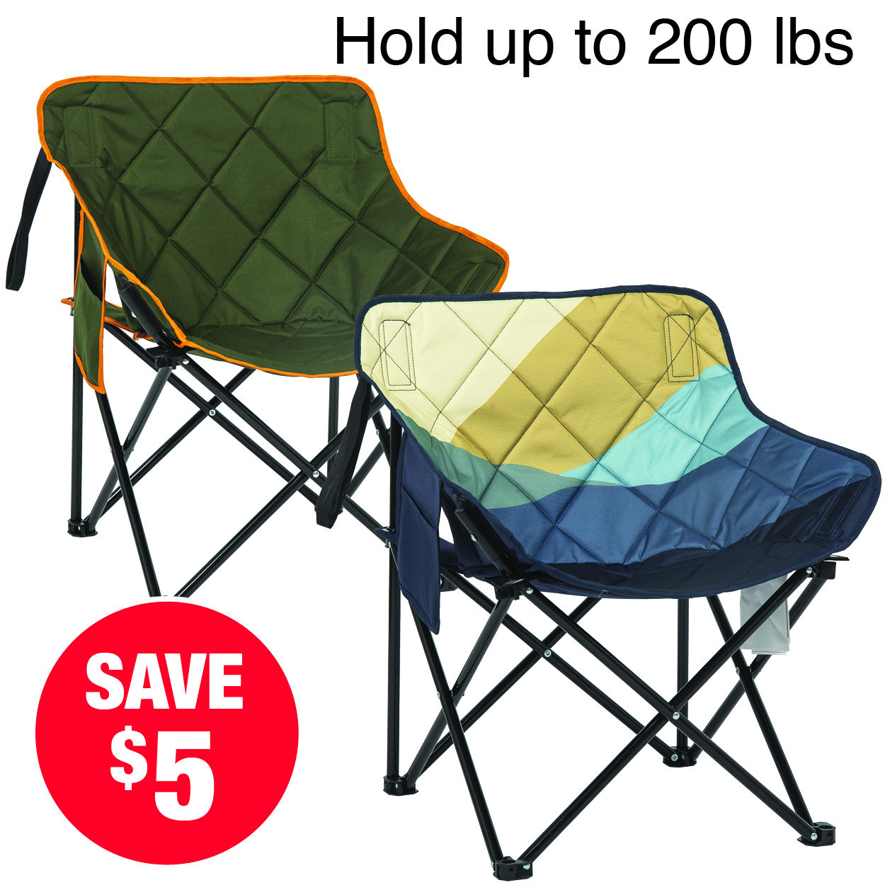 Rio Quilted Moon Chair