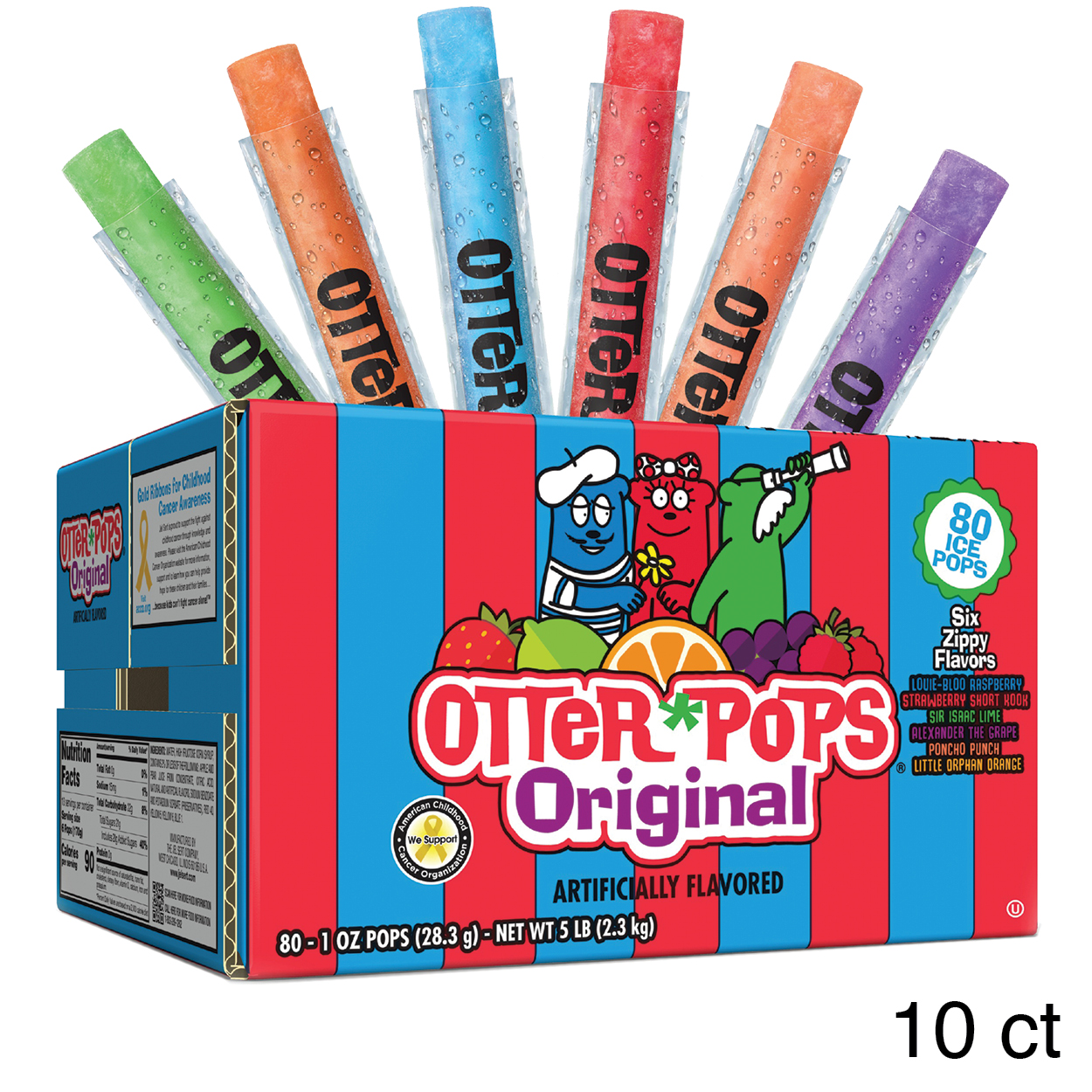 Otter Pops 10 ct Box
