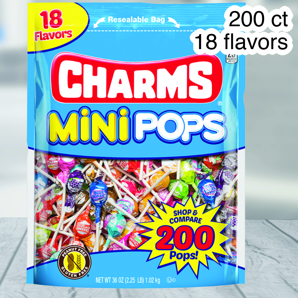 Charms 200 ct Mini Pops