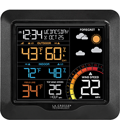 La Crosse Color Wind Weather Station